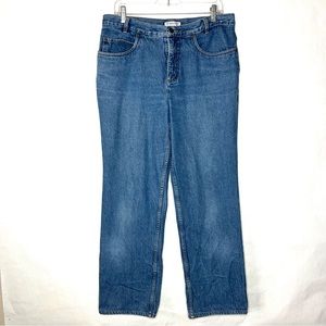 Vintage Pendleton Jeans Women's Size 14 Straight Leg Denim High Rise Medium Wash